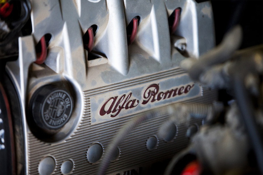 Desguaces Montero - Salamanca - Fotografía Motor Alfa Romeo